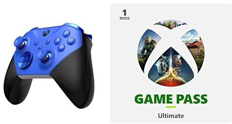 Xbox Elite Wireless Controller Series 2 - Core Edition (Blue) + Game Pass Ultimate 1M