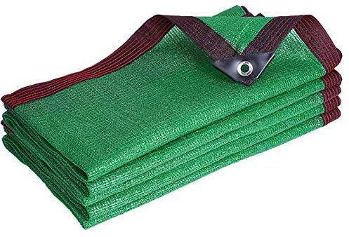 Toile d'ombrage de qualité supérieure 80 % avec œillets - Protection UV pour pergola et terrasse - 3 x 9 m