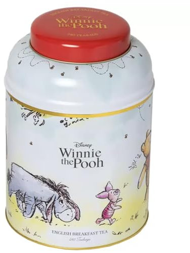 New English Teas Peter Rabbit English Breakfast Tea Storage Tin Caddy, 240 Pack | RZHomestore®