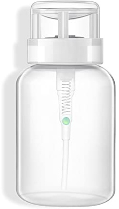 200 ml Push-Down-Spender, Nagellackentferner, leere Flaschenspender, Flüssigkeitsflaschen-Behälter