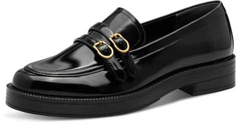 Tamaris Damen Slipper Vegan schwarz 41