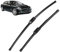 dmksa Scheibenwischer Zubehör Compatible für BMW 7er F01 F02 F03 F04 2008-2015 Hochwertige Auto Wischerblätter