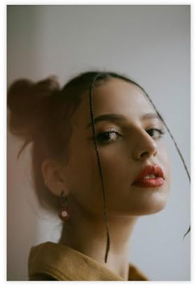 zxjwcm Kunstporträt Nina Chuba Poster auf Leinwand, Poster, Schlafzimmer, Dekoration, Landschaft, Büro, Raumdekoration, Geschenk, Unrahmen: 50 x 75 cm