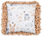 Kirschkernkissen Wärmekissen Mikrowelle für Neugeborene und Erwachsene für Nacken Schulter und Rücken - Wärme und Kälte Kinder Kissen Baby Pillow mit Kirschkerne 25 x 25 cm