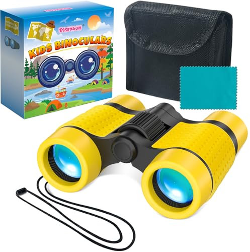 Fernglas für Kinder, Spielzeug für Geschenke für Kinder ab 3, 4, 5, 6, 7 und älter, Jungen, Mädchen, Outdoor-Spielzeug für Sport und Spielen im Freien, Vogelbeobachtung