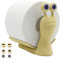 LUKIUP 3D Toilettenpapierhalter Schnecke Design | PLA Eco-Freistehend | Lustig Badezimmer Deko & WC Rollenhalter ohne Bohren (Modern Tier Design für Ersatzrollenaufbewahrung)
