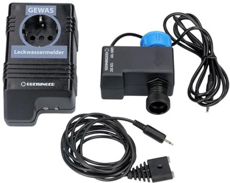 GREISINGER Leckwassermelder Wasser Alarm GEWAS 191 AN mit Abschaltung