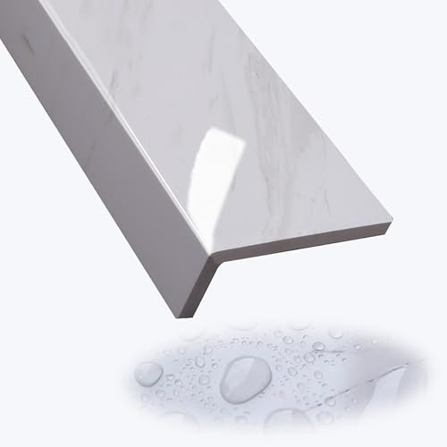 UZAMIRLEX Copri davanzale della Finestra, Copertura for davanzale in Acrilico Composito, Diverse Misure, Impermeabile, Spessore 0,3 Pollici(170x14cm(66.9x5.5in))