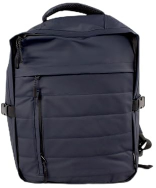 Pincho Mochila Portatil Laptop Backpack, Backpack Travel, mochila de trabajo con espalda acolchada y tirantes ergonomicos, bolsillos organizadores y compresion lateral - Verde (Azul Marino)