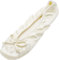 Isotoner Women's Embroidered Pearl Satin Ballerina Ivory Small 5-6