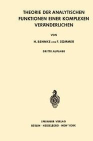 Theorie der analytischen Funktionen einer komplexen Veränderlichen