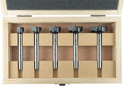 ENT 09098 5-tlg. HW Kunstbohrer Set - Handwerkerausführung - PTFE - Ø 15-20-25-30-35 mm mit Schaft 10mm