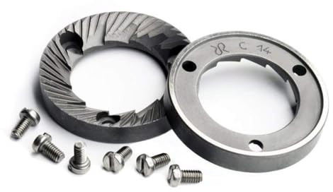 Rancilio Grinder Burr & Screw Replacement Set for Rocky & MD40 Espresso Grinders - Genuine OEM Racilio Parts