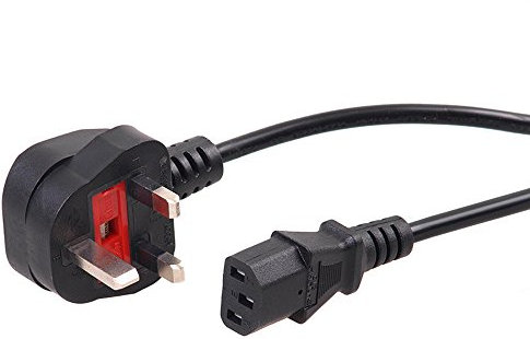 Maclean MCTV IEC Kettle Lead Power Cord Cable PC Mains Connector 1M, 1.5M, 3M, 5M Fused (5M)