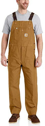 Carhartt Men's Relaxed Fit Duck Bib Overall, Carhartt® Brown, W34/L34