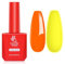 Lavender Violets 15ml Gel Nail Polish Glow in The Dark Neon Orange Pumpkin Night Glow Yelow Colour Halloween UV LED Soak Off Manicure Pedicure Larger Content A0162