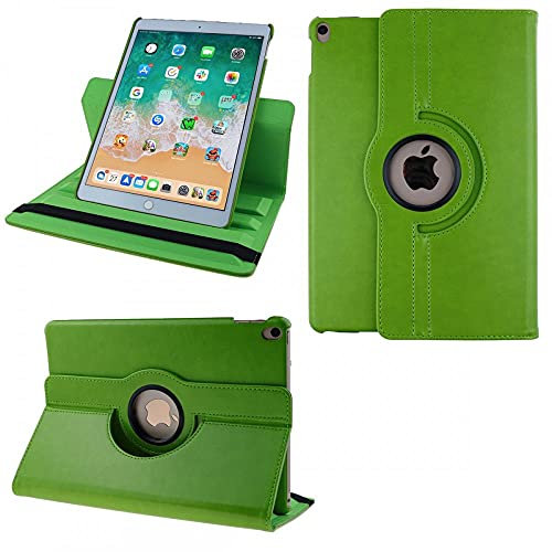 COOVY® 2.0 Funda para Apple iPad Pro 10.5 (2017), iPad Air 10.5 (3. Gen. 2019) Smart 360º Grados ROTACIÓN Cover Case Protectora Soporte Auto Sueño/Estela | Verde