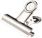 WONDAY - Pinza para papel Bulldog (metal, 30 mm), color negro