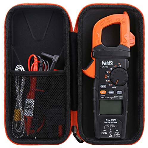 Aproca Hard Travel Storage Carrying Case for Klein Tools CL800 Digital Clamp Meter