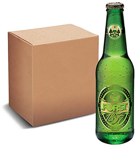 FORST 12 Bottiglie Birra Forst 1857 da 33 cl Birra Italiana Bionda Italia Luppolo Malto, Birra Forst 1857 Bottiglie 12pz - 3,96 Litri