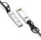 QINIYEK Câble 10G SFP+ DAC Twinax, Câble Passif en Cuivre à Connexion Directe (DAC), Compatible avec Cisco SFP-H10GB-CU 1M, Ubiquiti UniFi, Supermicro, Netgear, Mikrotik, 1 mètre (3,3 pieds)