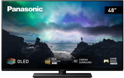 Panasonic TX-48LZ800E, TV OLED 4K 48 , Alto Rango Dinámico (HDR), Cinema Surround, Dolby Atmos y Dolby Vision, Procesador HCX Pro AI, Google Assistant
