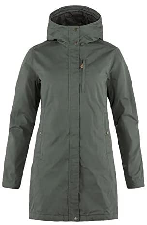 Fjällräven Damen Kiruna Padded Gepolsterter Parka, Basalt, XS