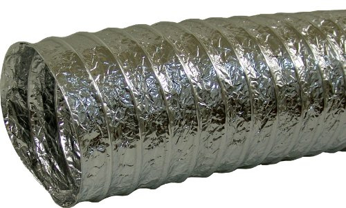 Alu Flexschlauch Lüftungsschlauch Abluftschlauch Rohr (Ø 200mm, 2m)