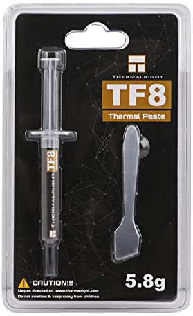 Grasso termico conduttivo del silicone TF8 2g/5.8g 13.8W/m-K Dissipatore di calore ad alte prestazioni Paste composte termiche Dissipatore di calore Composto termico Paste di dissipazione del calore