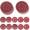 Disques Abrasifs 125mm Grain Mixte 40/60/80/120/180/240/320/400/600/800 Papier Poncer 100 Pièces 8 Trous Disque Poncage pour Ponceuse Excentrique
