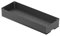 Plateau Tiroir Coulissant Cuisine, ABS Bac Rangement Coulissant Placard Cuisine, Meuble Organisateur Sous Evier Cuisine Bain, Chariot Porte Epices Bouteilles (Noir, 1 Pièce, 13,5 L x 40 P x 5 H cm)