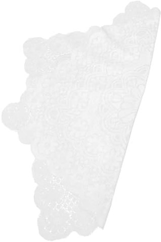 OSALADI Klein Quadratische Tischdecke Aus Spitze Für Haushaltsgeräte Vielseitige Abdeckung Für Waschmaschine Kühlschrank Mikrowelle Und Mehr Elegantes Design Und Schmutzabweisend