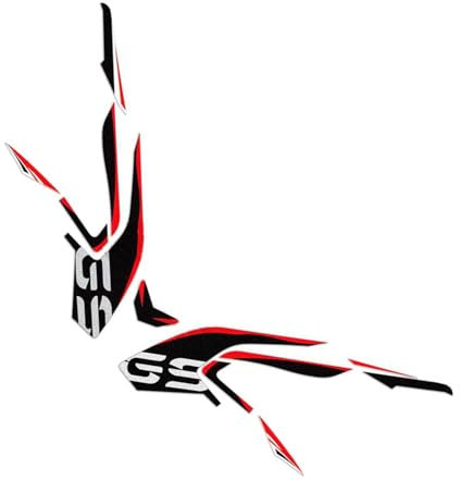 MPODYTSF Aufkleber für Motorrad Motorrad Verkleidung Shell Volle Auto Reflektierende Aufkleber Für BMW R 1200 GS R1200GS LC 2013 2014 2015 2016-2018(Rosso)