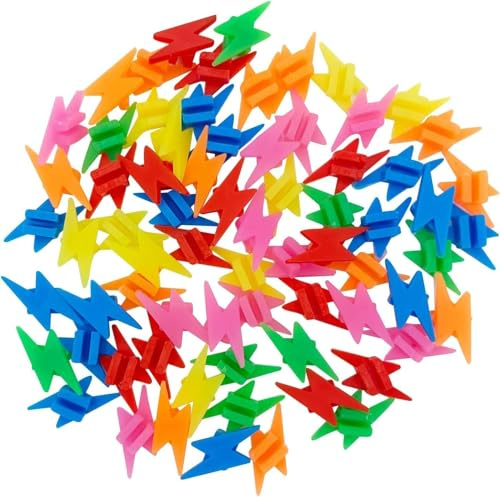 72Pcs Colorful Bike Spoke Beads Mixed Color Small Bike Wheel Spoke Decorations,Bike Components and Parts Wheel Spokes Decorations for Bike Decorations Funny Bike Accessories
