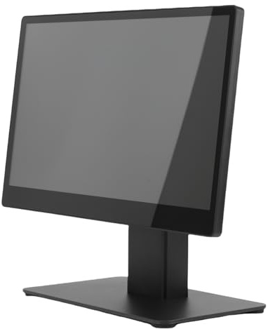 Generic Registrierkasse, Elektronische Registrierkasse mit Multi-Port-HD-Display, 15,6-Zoll-LCD-Touchscreen für Einzelhandelsgeschäfte, Fast-Food-Filialen (EU-Stecker)