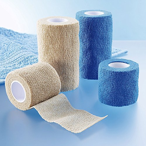 BANDAGE selbsthaftend 4,5mx5cm farb.sort. 1 St