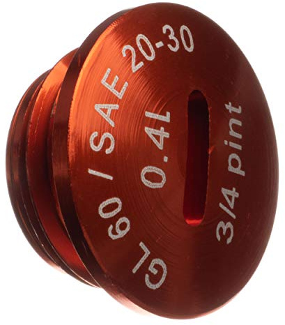 Verschlußschraube Öleinfüllöffnung - Alu, orange - M500-M700