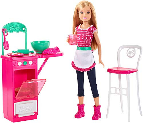 Barbie CMY44 Schwestern Spielset, Backspaß mit Stacie