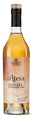 Mazzetti d'Altavilla Intesa Grappa di Brachetto e Dolcetto Invecchiata 43' 70Cl senza Astuccio - 700 ml