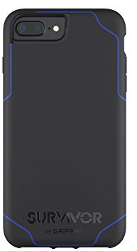 Griffin Survivor Journey Case for iPhone 7 Plus - Black/Blue, GB42817