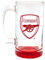 Forever Collectibles UK Limited Arsenal FC Stein Pint Glass, 14 fluid ounces