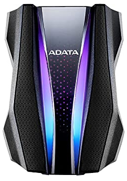 ADATA HD770G AHD770G-2TU32G1-CBK 2 TB Hard Drive - External - Black - Gaming Console Device Supported - USB 3.2 (Gen 1) - 3 Year Warranty