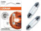 2x Original Osra.m C5W 36mm 12V 6418-02B Standard Ersatz Halogen Soffitte Lampe für Innenbeleuchtung - Kofferraum Handschuhfach Kennzeichen Tür Fußraum Leselampen Lizenz - E-geprüft