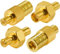 Vecys DAB Adapter SMB zu MCX Adapter 4 Kit SMB Buchse Stecker Adapter DAB Autoradio Antennenadapter MCX Adapter für DAB + Antenne Autoradio FM AM 4G WLAN RF Koaxialkabel