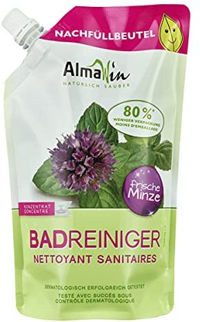 AlmaWin - Bad Reiniger Nachfüllbeutel - 0,5 l - 6er Pack