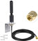 Bingfu Antenne 4G LTE Extérieure 3dBi SMA Mâle Montage Mural Imperméable avec Câble 3m Compatible avec Le 4G LTE Cellulaire Routeur Passerelle Modem Caméra de Sentier