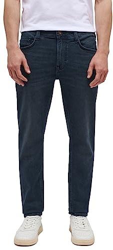 MUSTANG Herren Jeans Oregon Slim K - Slim Fit - Blau - Deep Blue Denim W28-W40, Größe:34W / 34L, Farbvariante:Deep Blue Denim 583