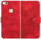 JayModCase Cover per Huawei P10 Lite,Flip Custodia in Pelle PU con Kickstand Porta Carte Magnetica Chiusa Custodia per Huawei P10 Lite (Rosso)