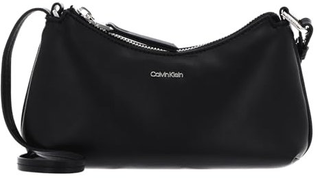 Calvin Klein Damen Must Soft Crossbody Bag K60k611681 Crossover, Black (Ck Black)