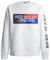 Red Bull Racing X Pepe Jeans Herren RBR Colour Block Graphic Crew Sweatshirt, White (White), M
